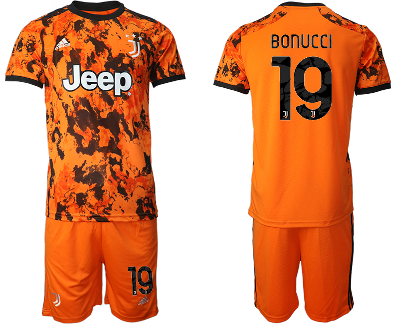 2020-21 Juventus away  19# BONUCCI soccer jerseys