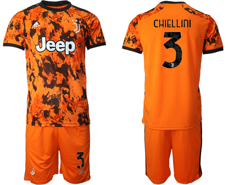 2020-21 Juventus away  3# CHIELLINI soccer jerseys