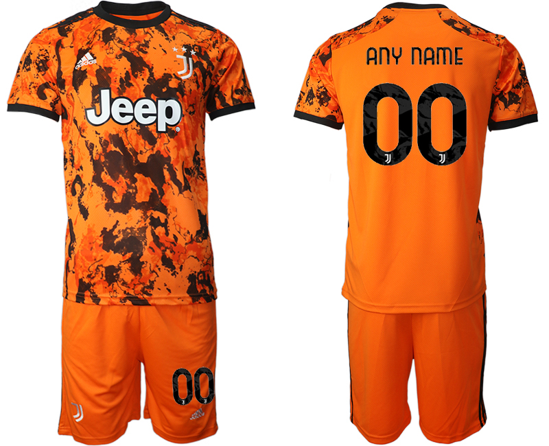 2020-21 Juventus away  any name custom soccer jerseys