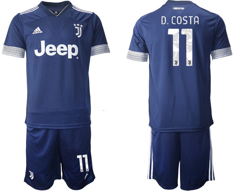 2020-21 Juventus away 11# D.COSTA soccer jerseys