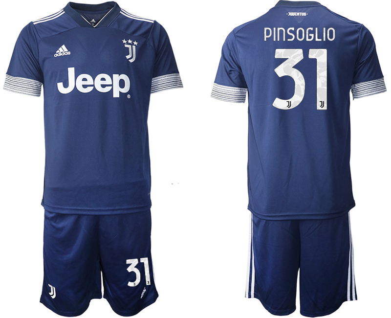 2020-21 Juventus away 31# PINSOGLIO soccer jerseys