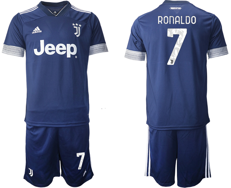 2020-21 Juventus away 7# RONALDO soccer jerseys