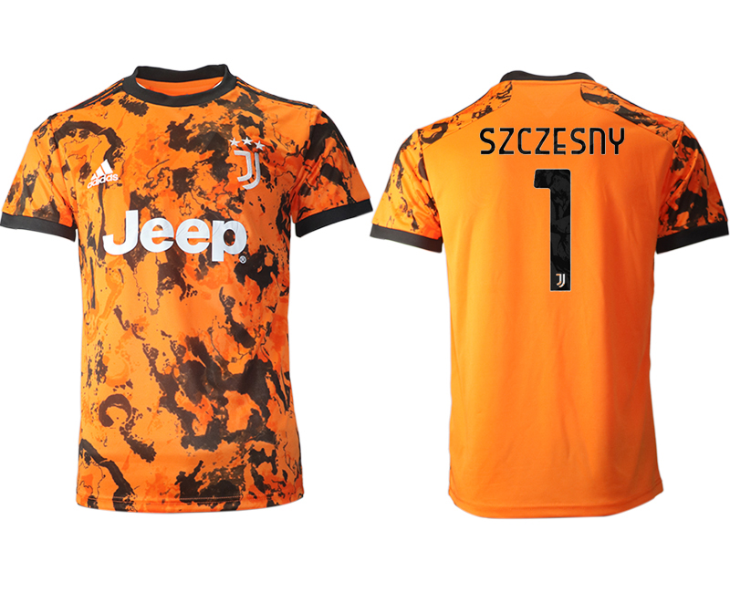 2020-21 Juventus away aaa version 1# SZCZESNY soccer jerseys