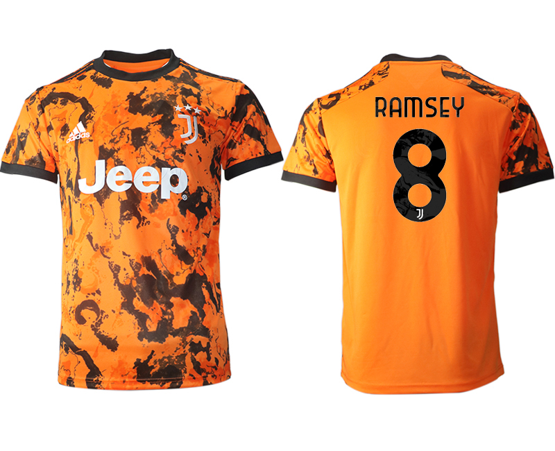 2020-21 Juventus away aaa version 8# RAMSEY soccer jerseys