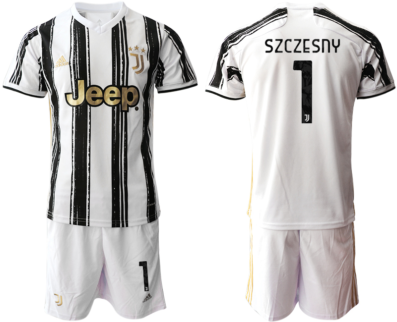 2020-21 Juventus home 1# SZCZESNY soccer jerseys