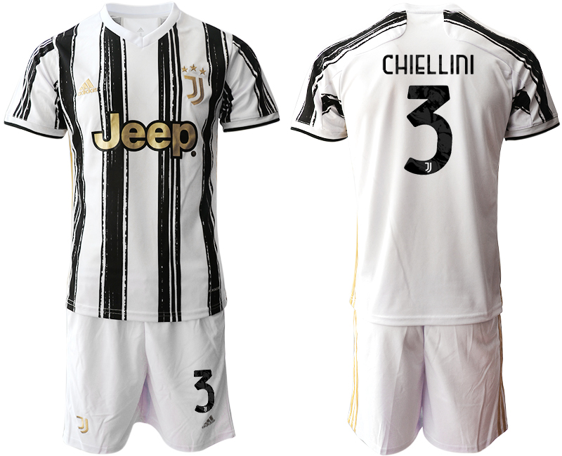 2020-21 Juventus home 3# CHIELLINI soccer jerseys