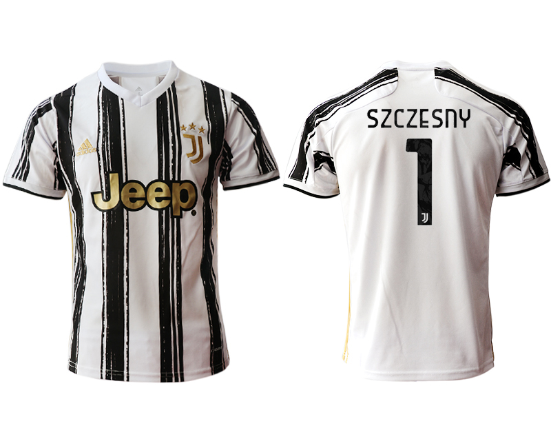 2020-21 Juventus home aaa version 1# SZCZESNY soccer jerseys