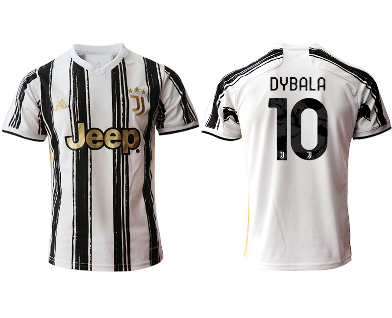 2020-21 Juventus home aaa version 10# DYBALA soccer jerseys