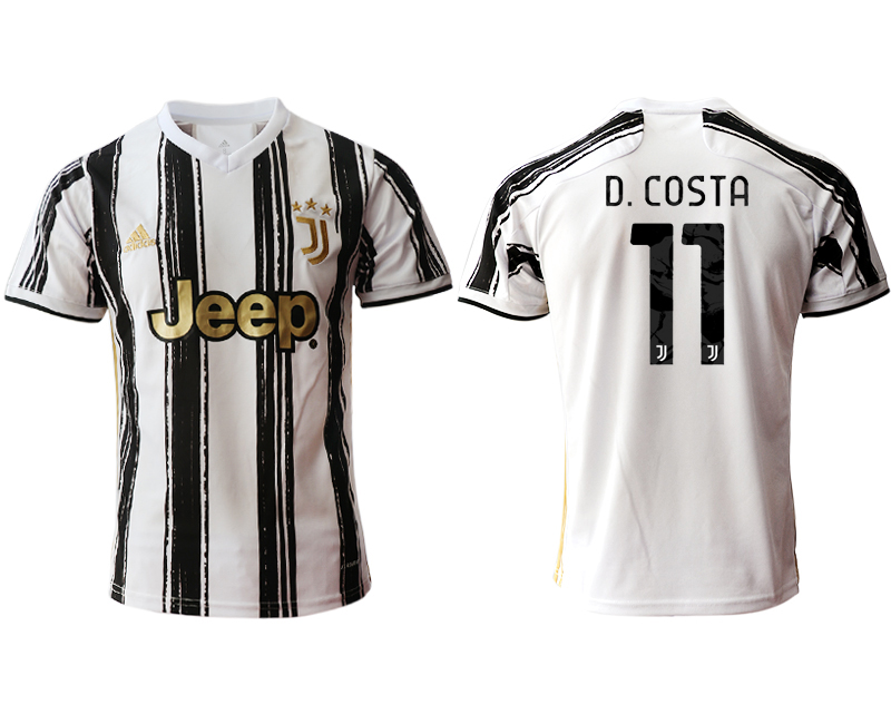 2020-21 Juventus home aaa version 11# D.COSTA soccer jerseys