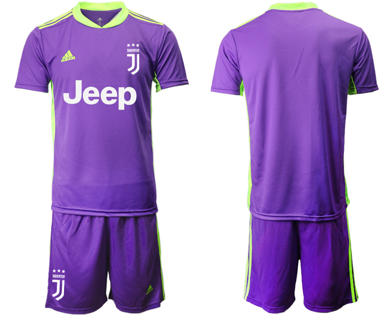 2020-21 Juventus purple goalkeeper soccer jerseys