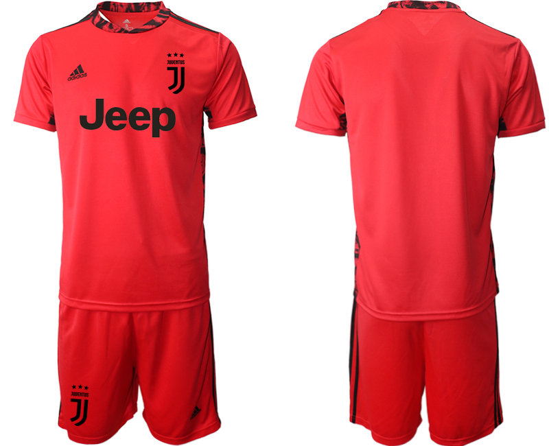 2020-21 Juventus red goalkeeper soccer jerseys