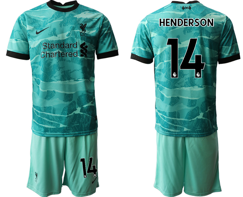 2020-21 Liverpool away  14# HENDERSON soccer jerseys