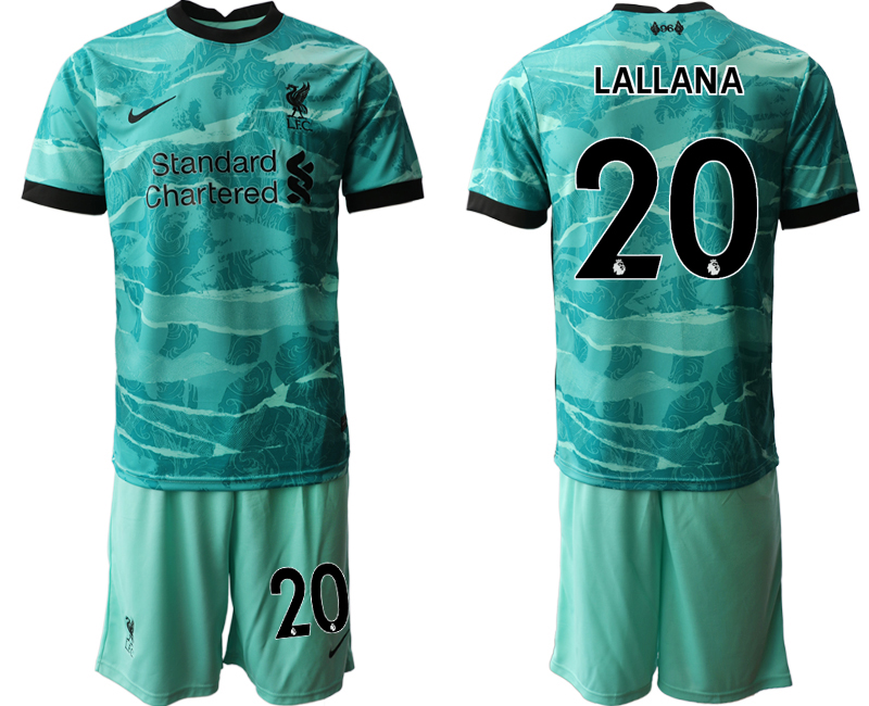 2020-21 Liverpool away  20# LALLANA soccer jerseys