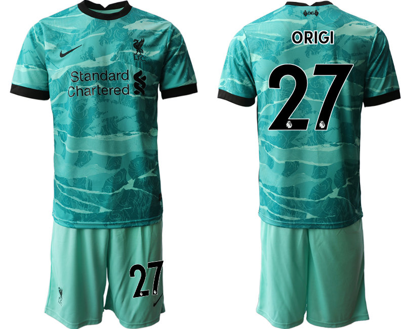 2020-21 Liverpool away  27# ORIGI soccer jerseys