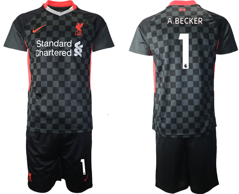 2020-21 Liverpool away 1# A.BECKER soccer jerseys