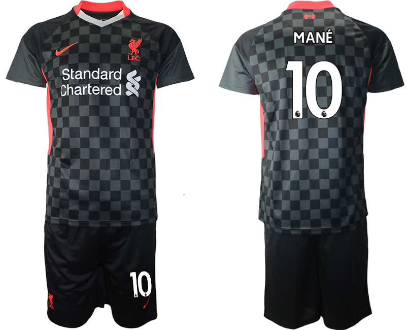 2020-21 Liverpool away 10# MANE soccer jerseys