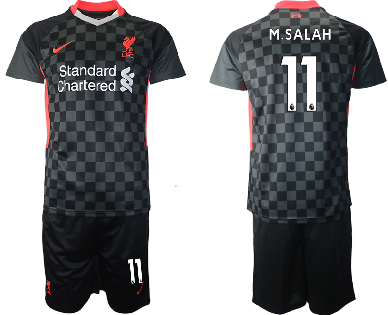 2020-21 Liverpool away 11# M.SALAH soccer jerseys