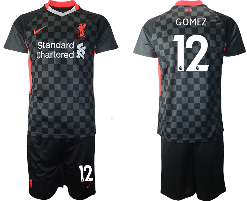 2020-21 Liverpool away 12# GOMEZ soccer jerseys