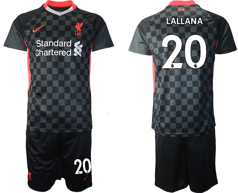 2020-21 Liverpool away 20# LALLANA soccer jerseys