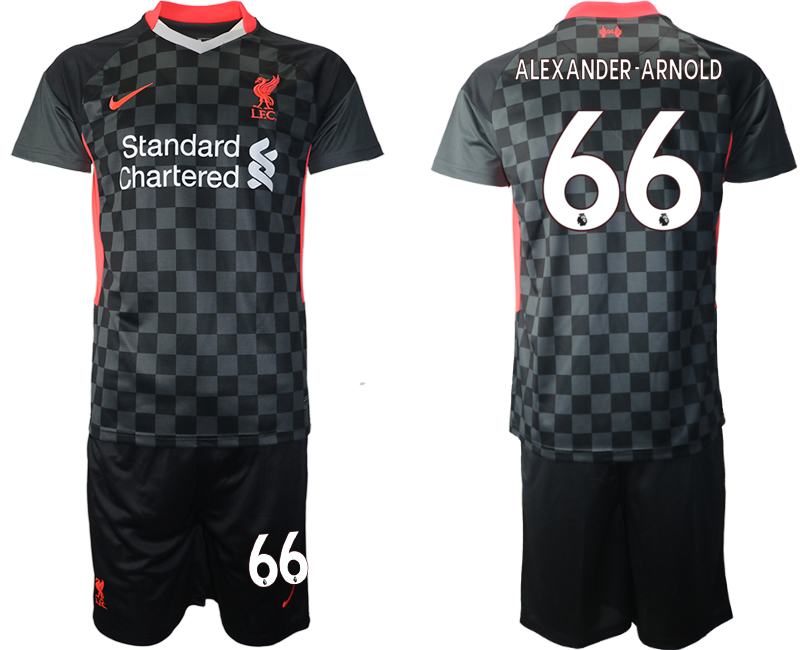 2020-21 Liverpool away 66# ALEXANDER-ARNOLD soccer jerseys