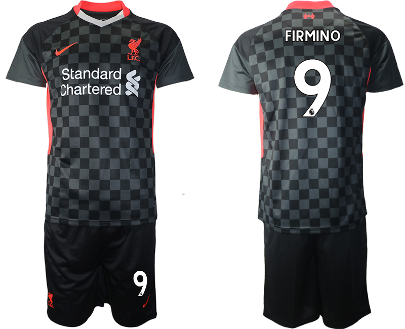 2020-21 Liverpool away 9# FIRMINO soccer jerseys