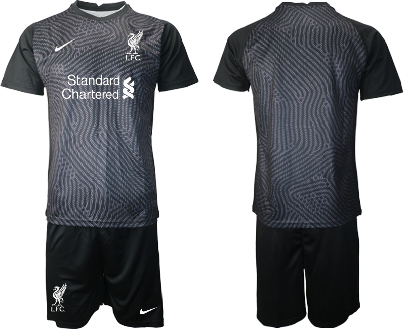 2020-21 Liverpool black goalkeeper soccer jerseys