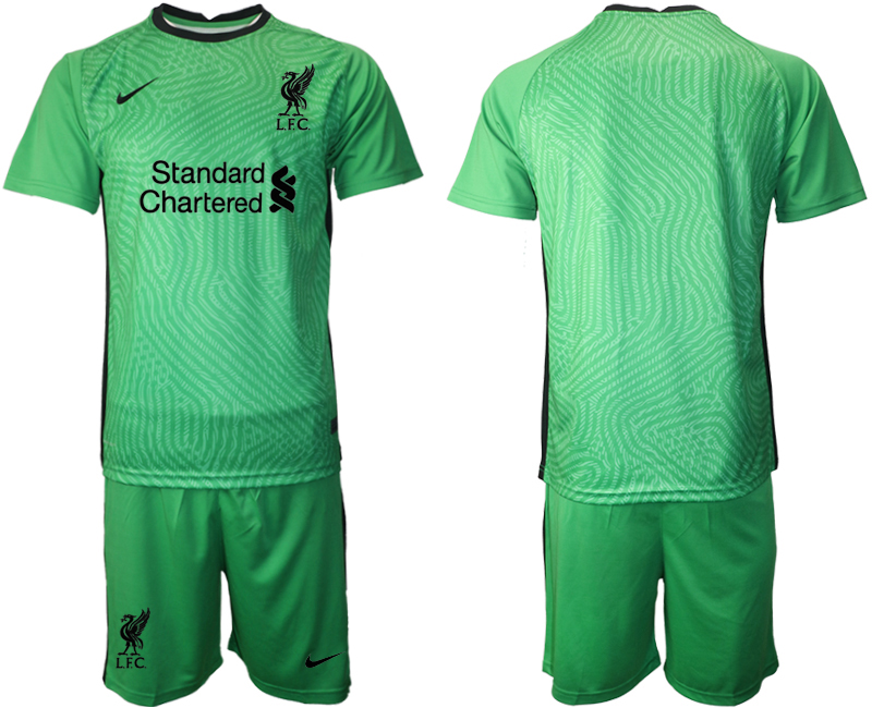 2020-21 Liverpool green goalkeeper soccer jerseys