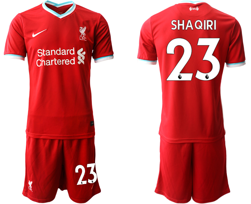 2020-21 Liverpool home 23# SHAQIRI soccer jerseys