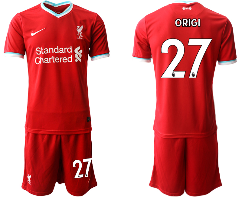 2020-21 Liverpool home 27# ORIGI soccer jerseys