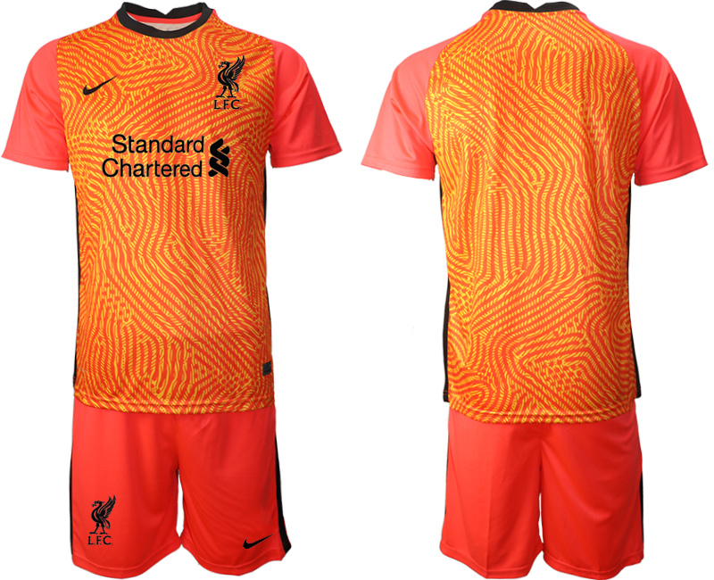 2020-21 Liverpool red goalkeeper soccer jerseys