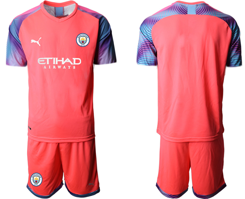 2020-21 Manchester City pink goalkeeper soccer jerseys