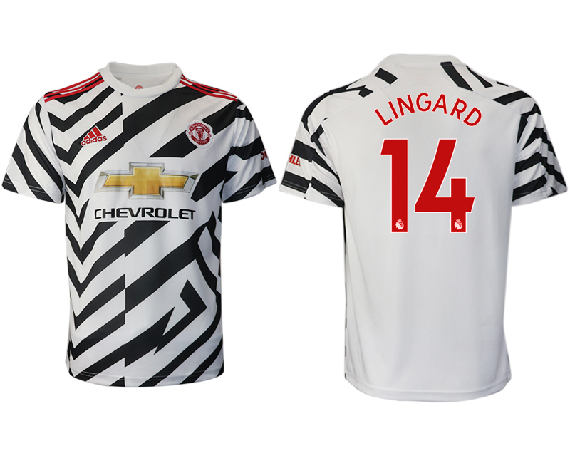 2020-21 Manchester United  away aaa version 14# LINGARD soccer jerseys