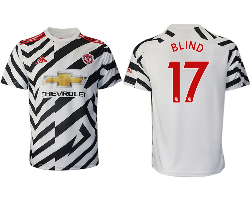 2020-21 Manchester United  away aaa version 17# BLIND soccer jerseys