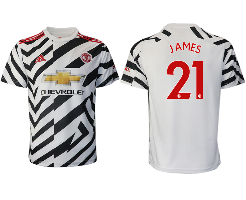 2020-21 Manchester United  away aaa version 21# JAMES soccer jerseys