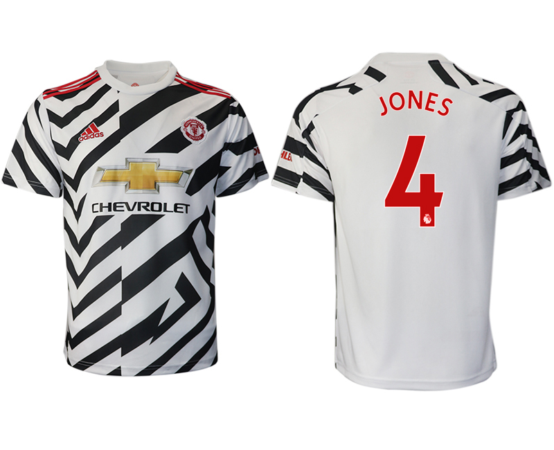 2020-21 Manchester United  away aaa version 4# JONES soccer jerseys