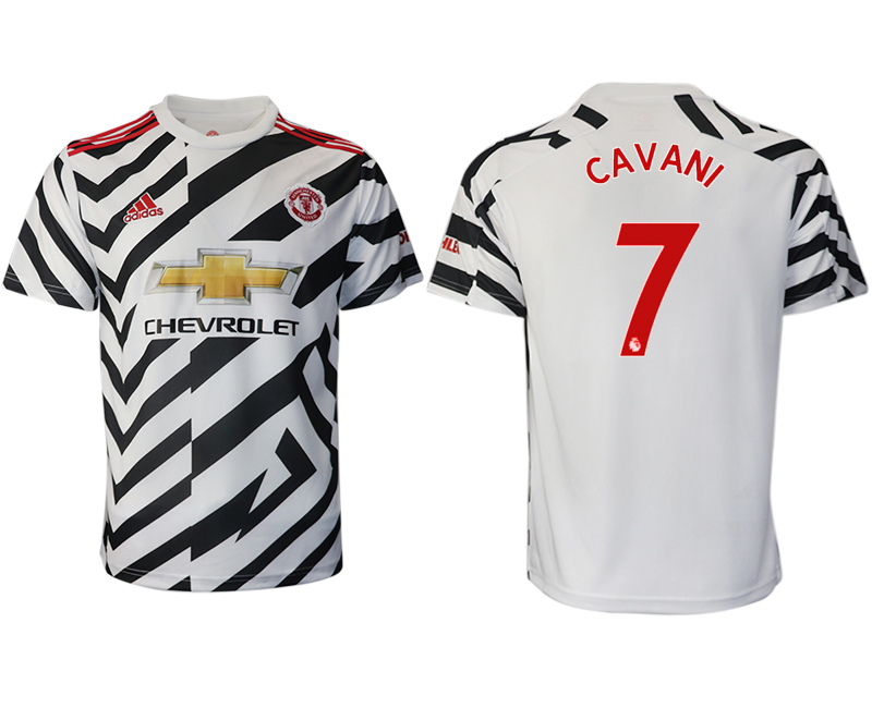 2020-21 Manchester United  away aaa version 7# CAVANI soccer jerseys