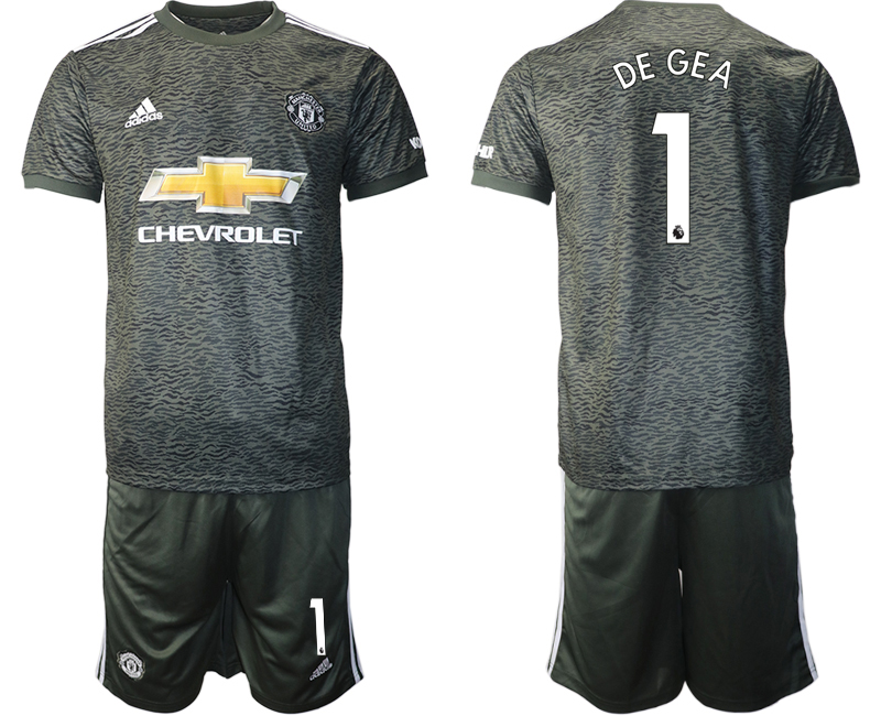 2020-21 Manchester United 1 DE GEA Away Soccer Jersey