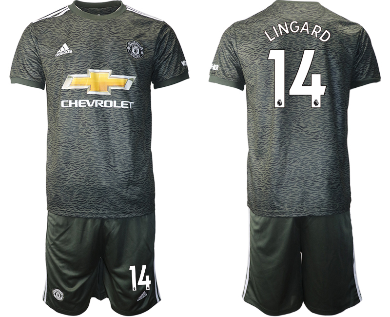 2020-21 Manchester United 14 LINGARD Away Soccer Jersey