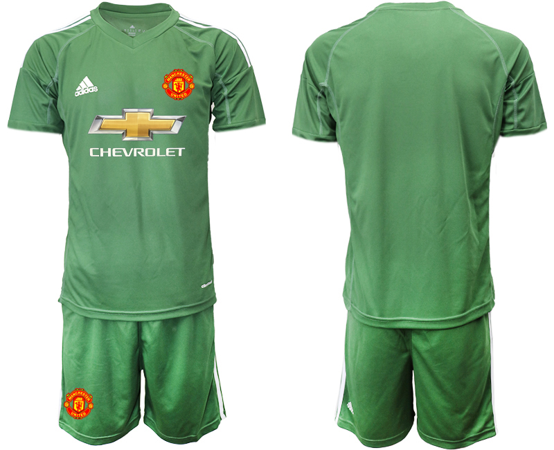 2020-21 Manchester United army green goalkeeper soccer jerseys