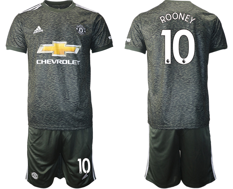 2020-21 Manchester United away 10# ROONEY soccer jerseys