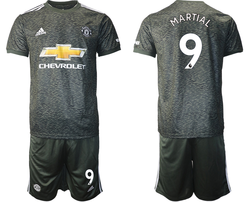 2020-21 Manchester United away 9# MARTIAL soccer jerseys