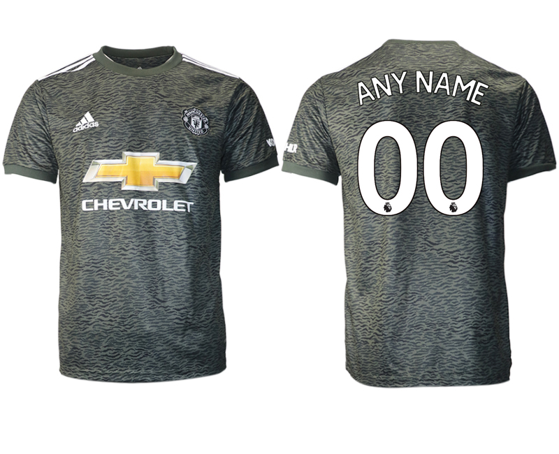 2020-21 Manchester United away aaa version any name custom soccer jerseys