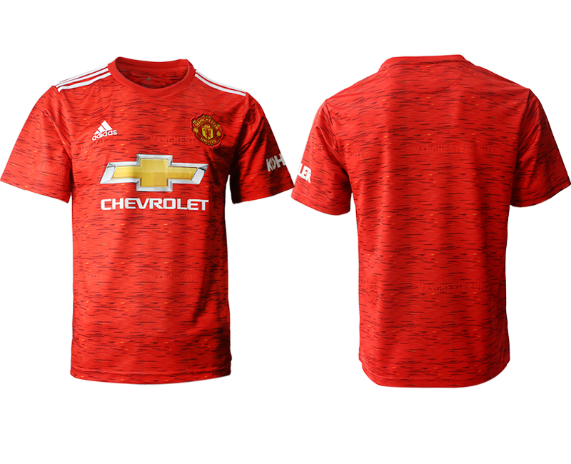 2020-21 Manchester United home aaa version soccer jerseys