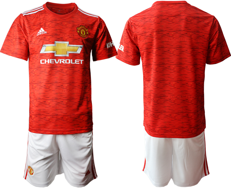 2020-21 Manchester United home soccer jerseys