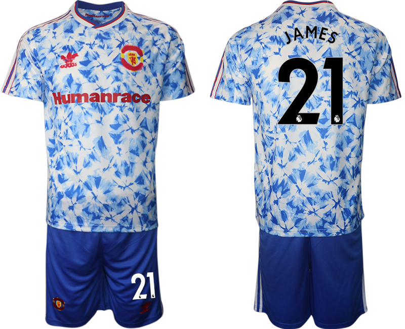 2020-21 Manchester united adidas × Human Race 21# JAMES soccer jerseys