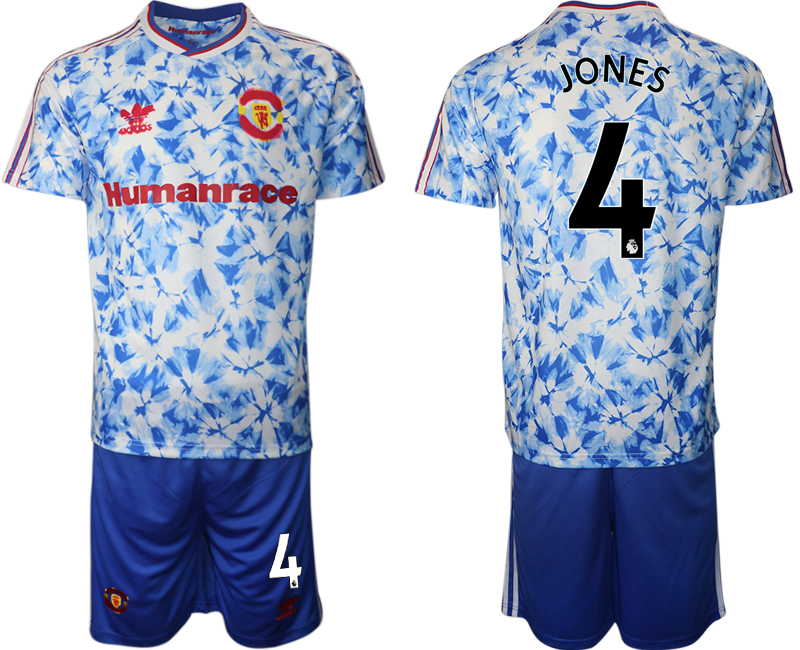 2020-21 Manchester united adidas × Human Race 4# JONES soccer jerseys