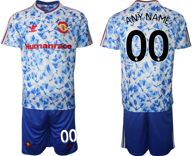 2020-21 Manchester united adidas × Human Race any name custom soccer jerseys