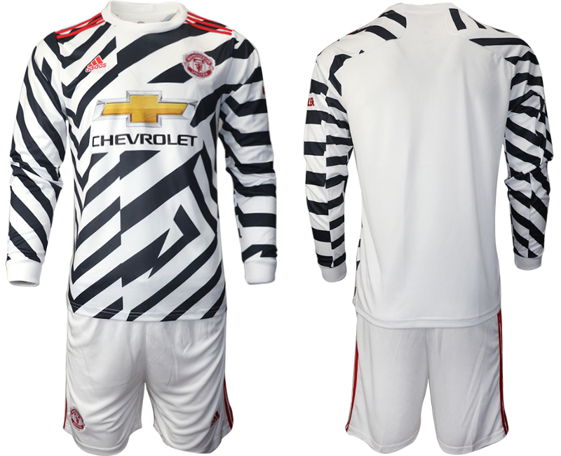 2020-21 Manchester united away  long sleeve soccer jerseys