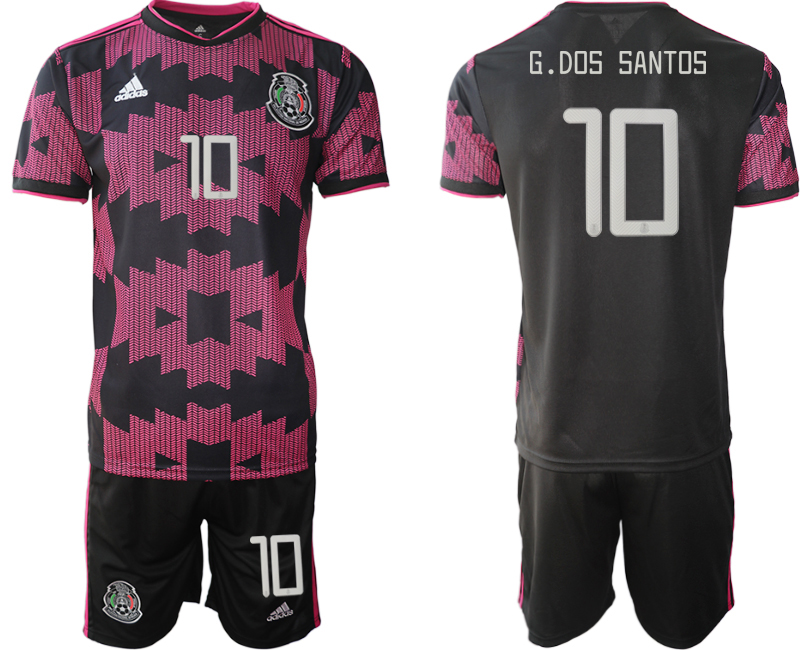 2020-21 Mexico home 10# G.DOS SANTOS soccer jerseys