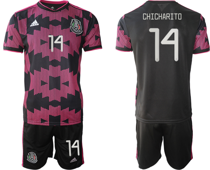 2020-21 Mexico home 14# CHICHARITO soccer jerseys